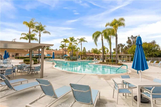 a view of outdoor space with seating area