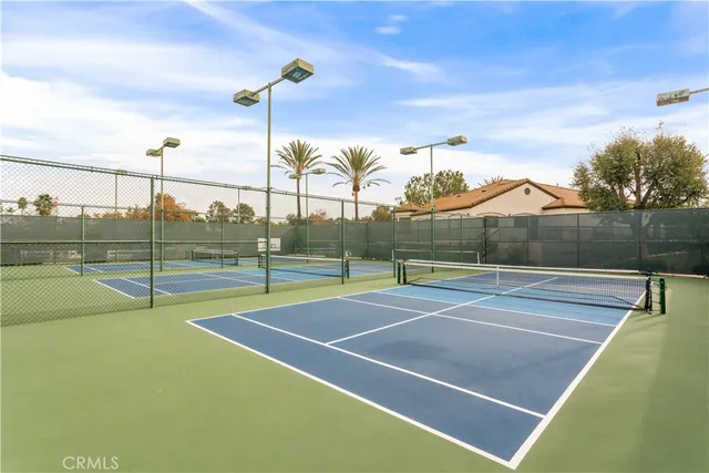 a view of a tennis court