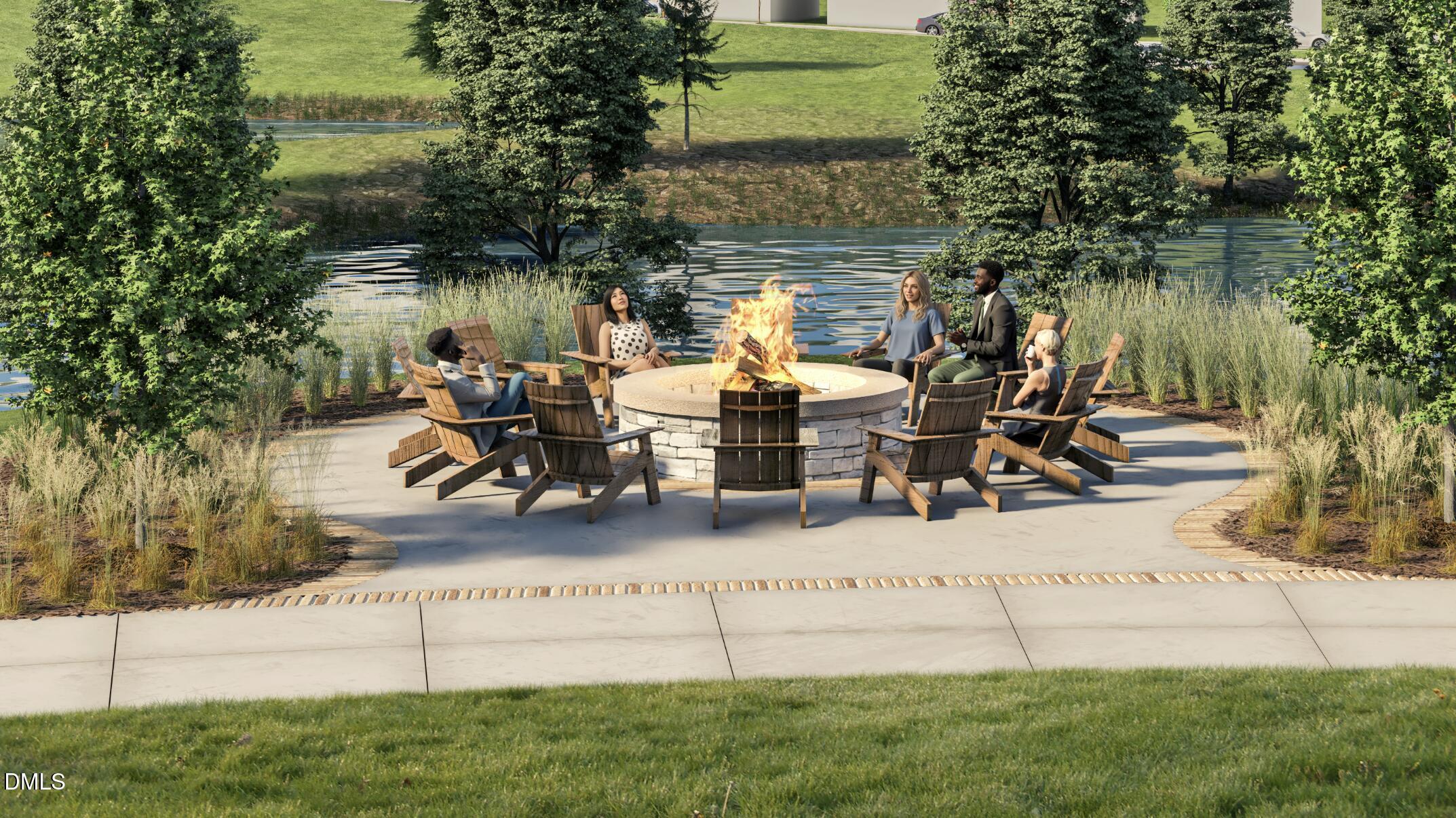 1167 Lamplighter Drive Raleigh, NC 27604 - Photo 17 of 20 a view of outdoor space yard and lake view