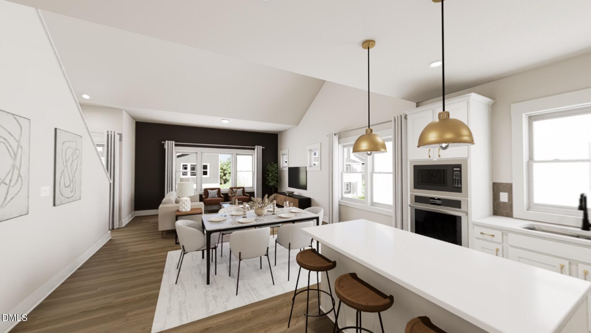1167 Lamplighter Drive Raleigh, NC 27604 - Photo 4 of 20 a dining room with furniture window wooden floor