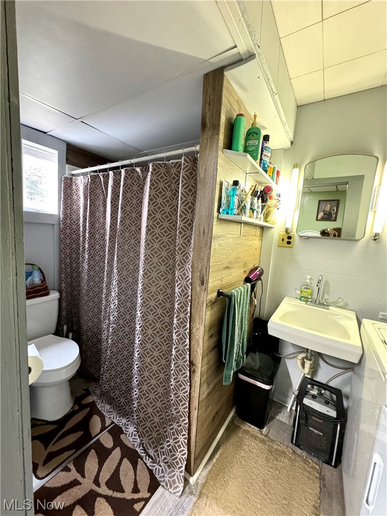 4760 Bird Road Kimbolton, OH 43749 - Photo 17 of 18 Bathroom featuring toilet and sink
