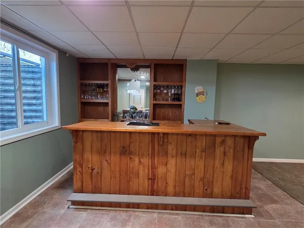 a very nice looking room with a large window