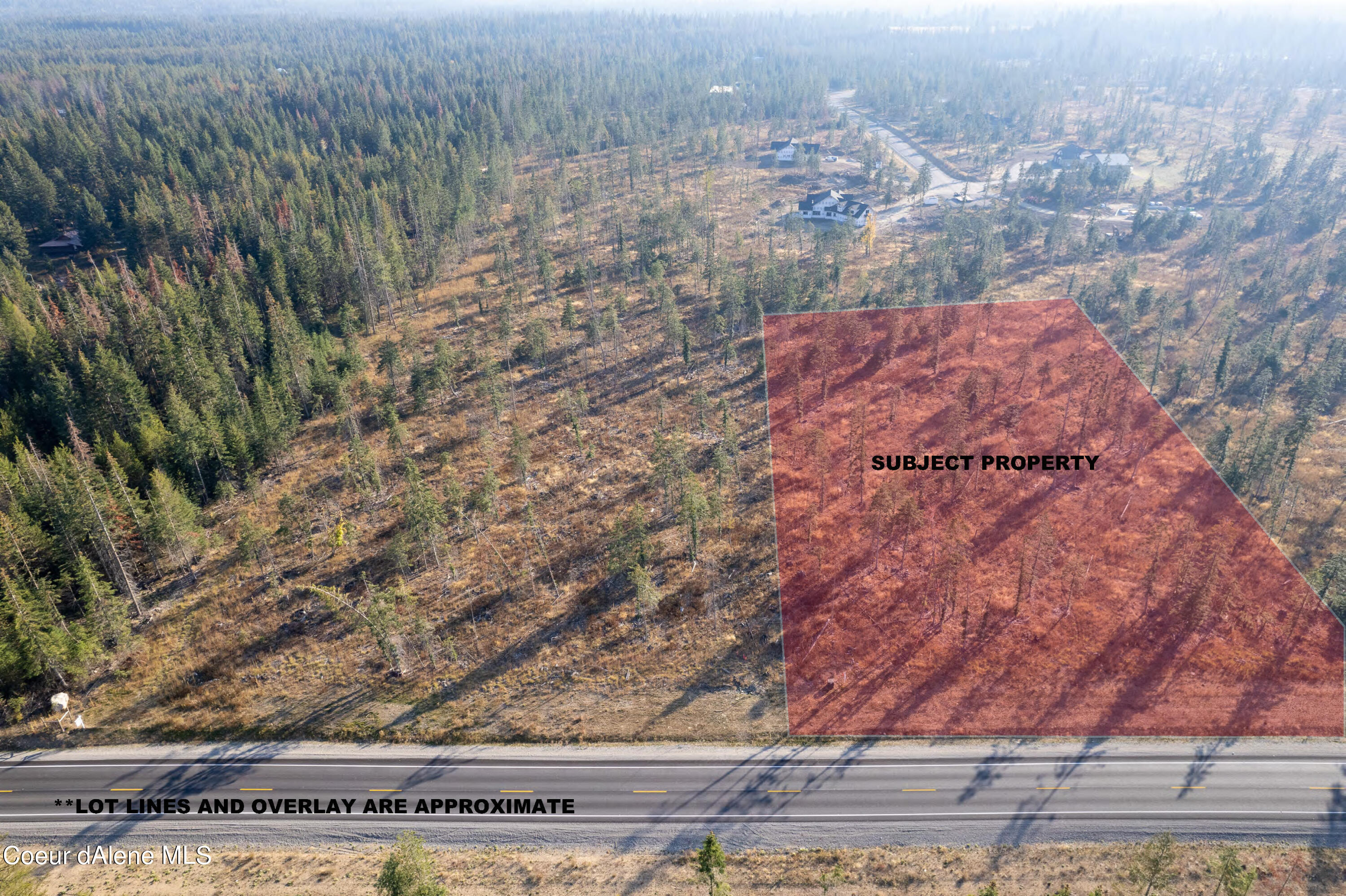 12664 East Howard Road Athol, ID 83801 - Photo 37 of 40 AERIAL OVERLAY