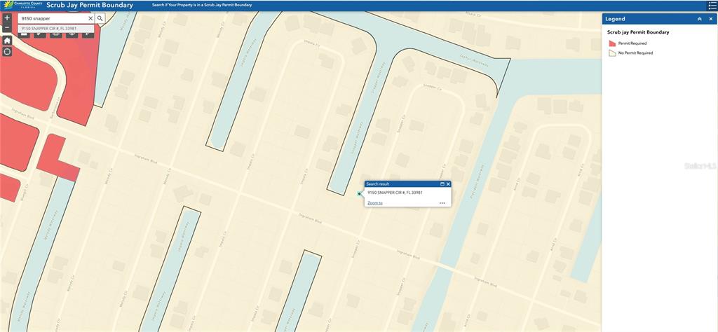 9150 Snapper Circle Port Charlotte, FL 33981 - Photo 17 of 27 a bathroom with a shower curtain