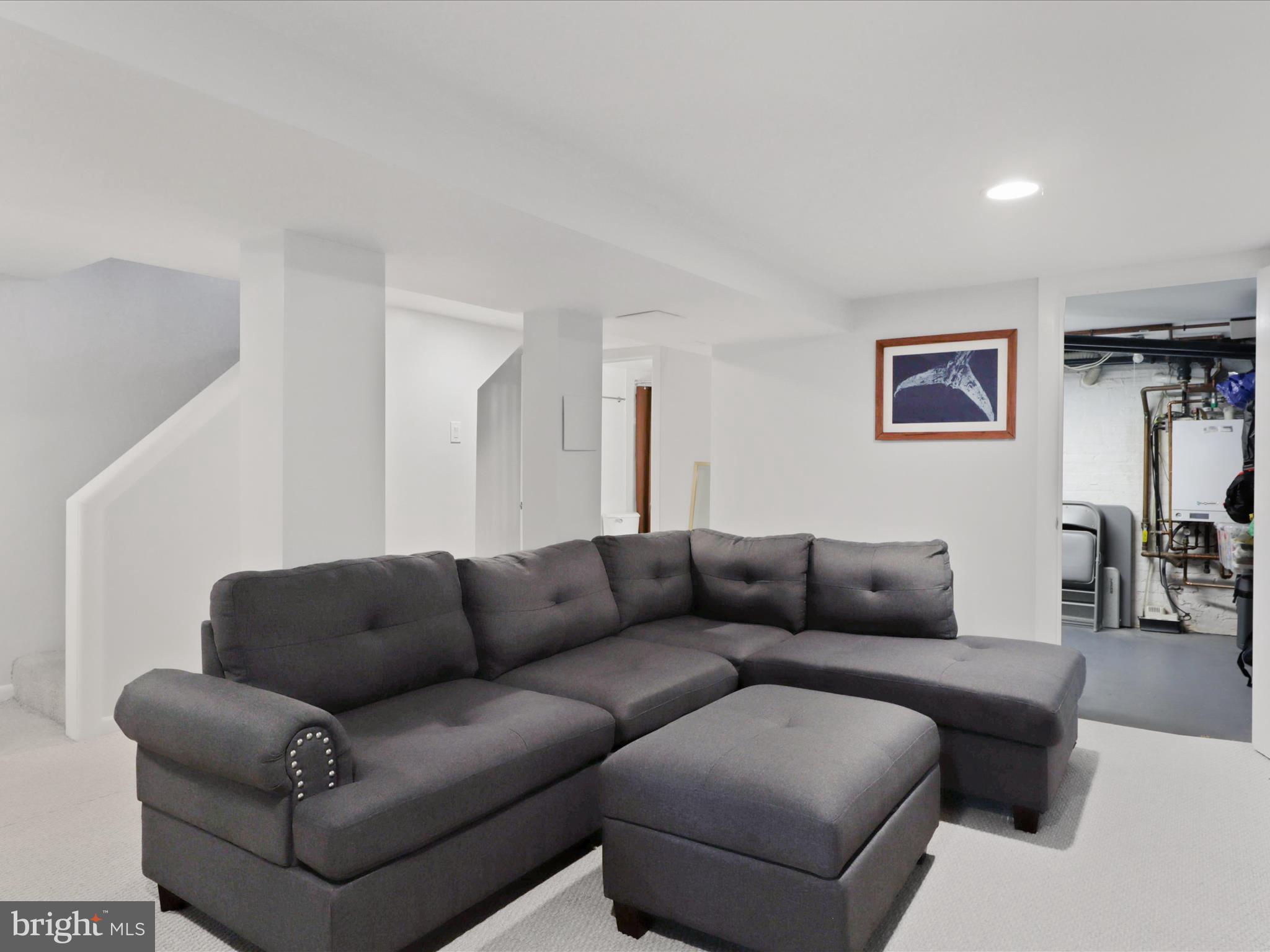 1813 Bay Street Southeast Washington, DC 20003 - Photo 24 of 26 Lower level family room