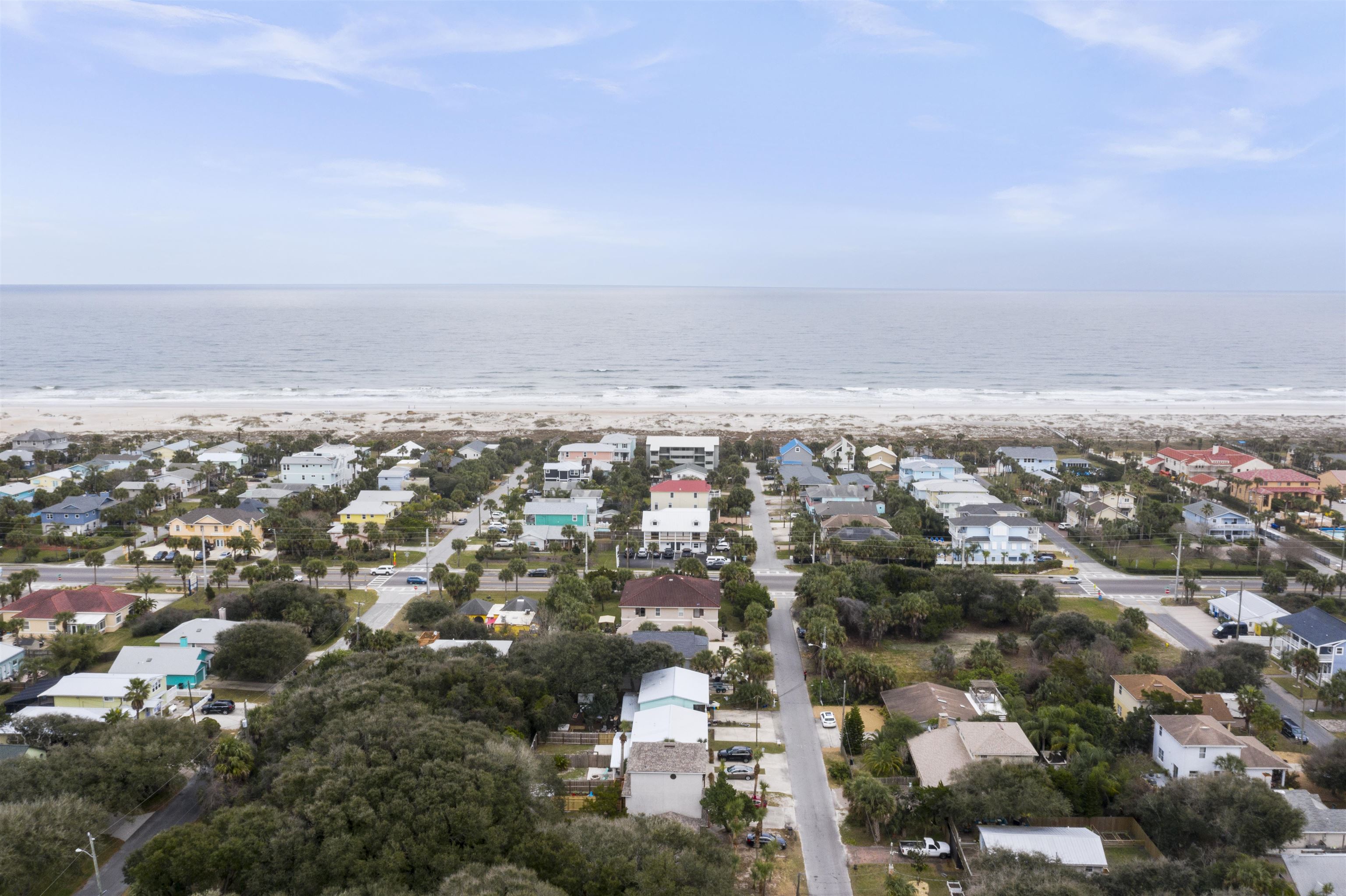 112 E Street St. Augustine, FL 32080 - Photo 35 of 41 an aerial view of multiple house