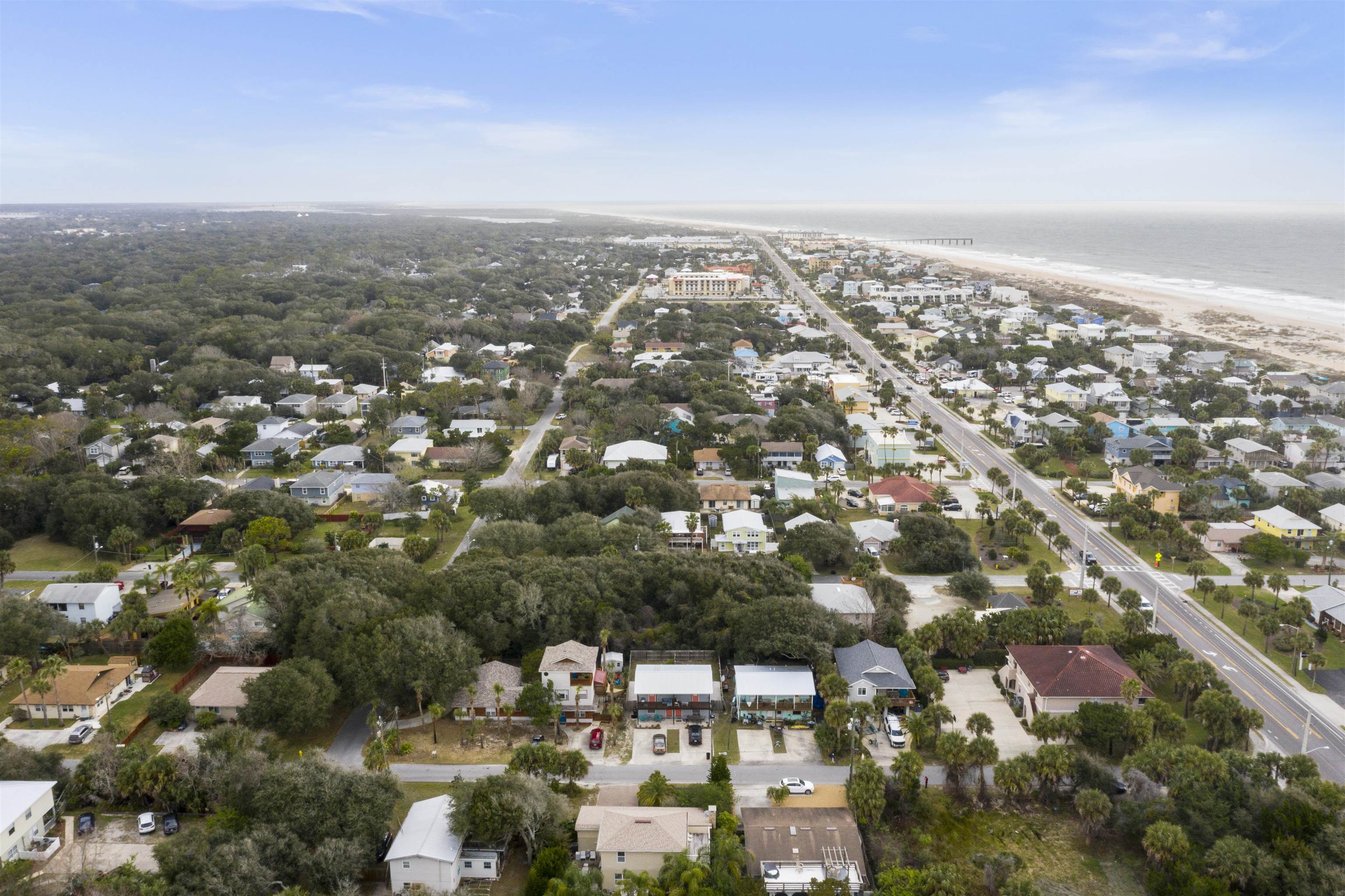 112 E Street St. Augustine, FL 32080 - Photo 40 of 41 an aerial view of multiple house