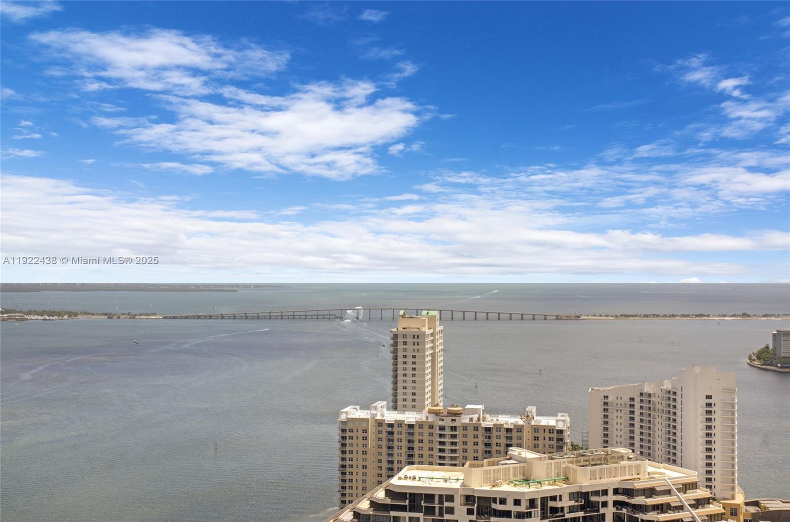 848 Brickell Key Drive, Unit 3905 Miami, FL 33131 - Photo 42 of 47 a view of a city with tall buildings in front of it