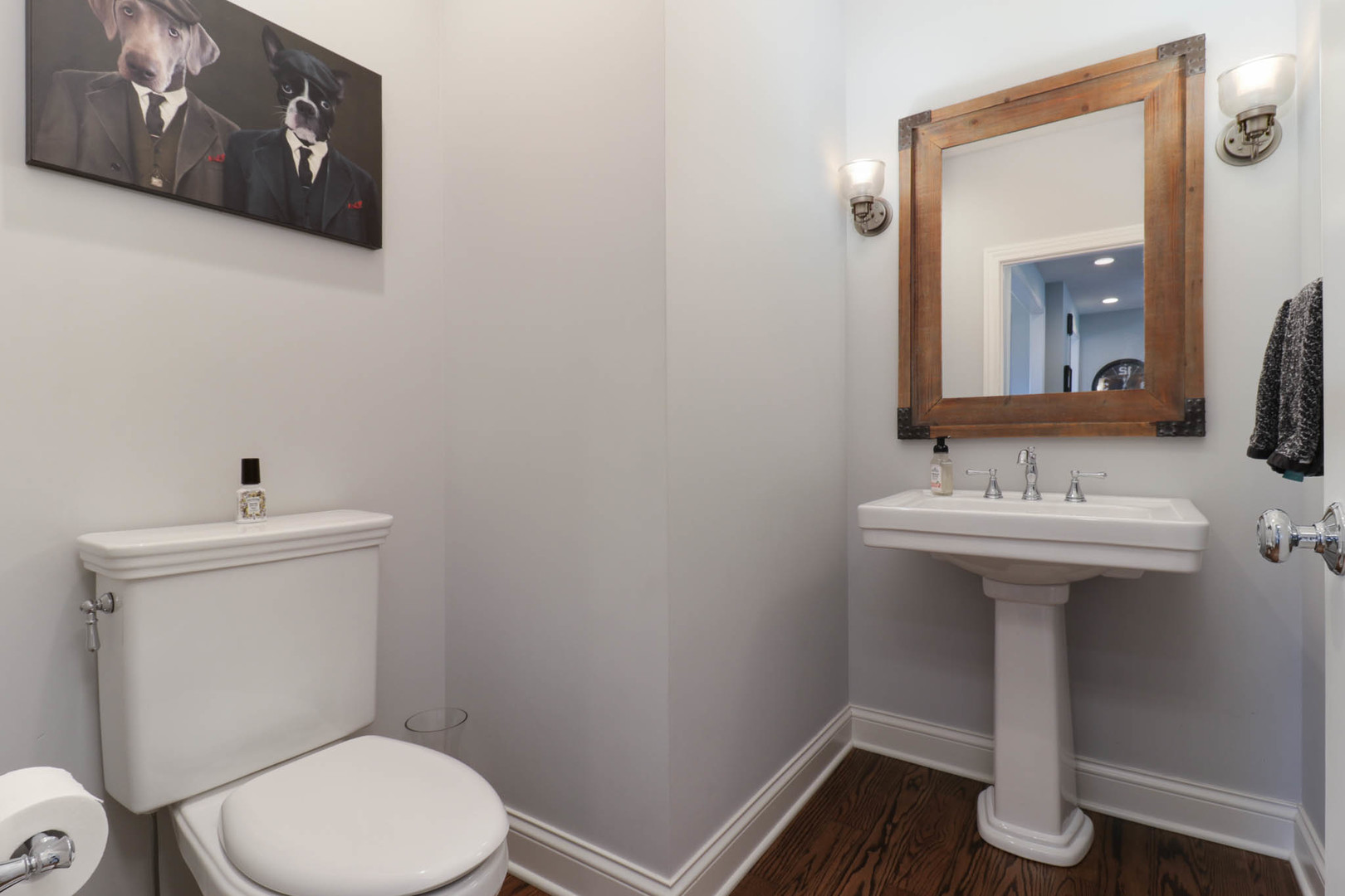 16658 North 200 East Road Danvers, IL 61732 - Photo 21 of 47 a bathroom with a sink toilet and mirror
