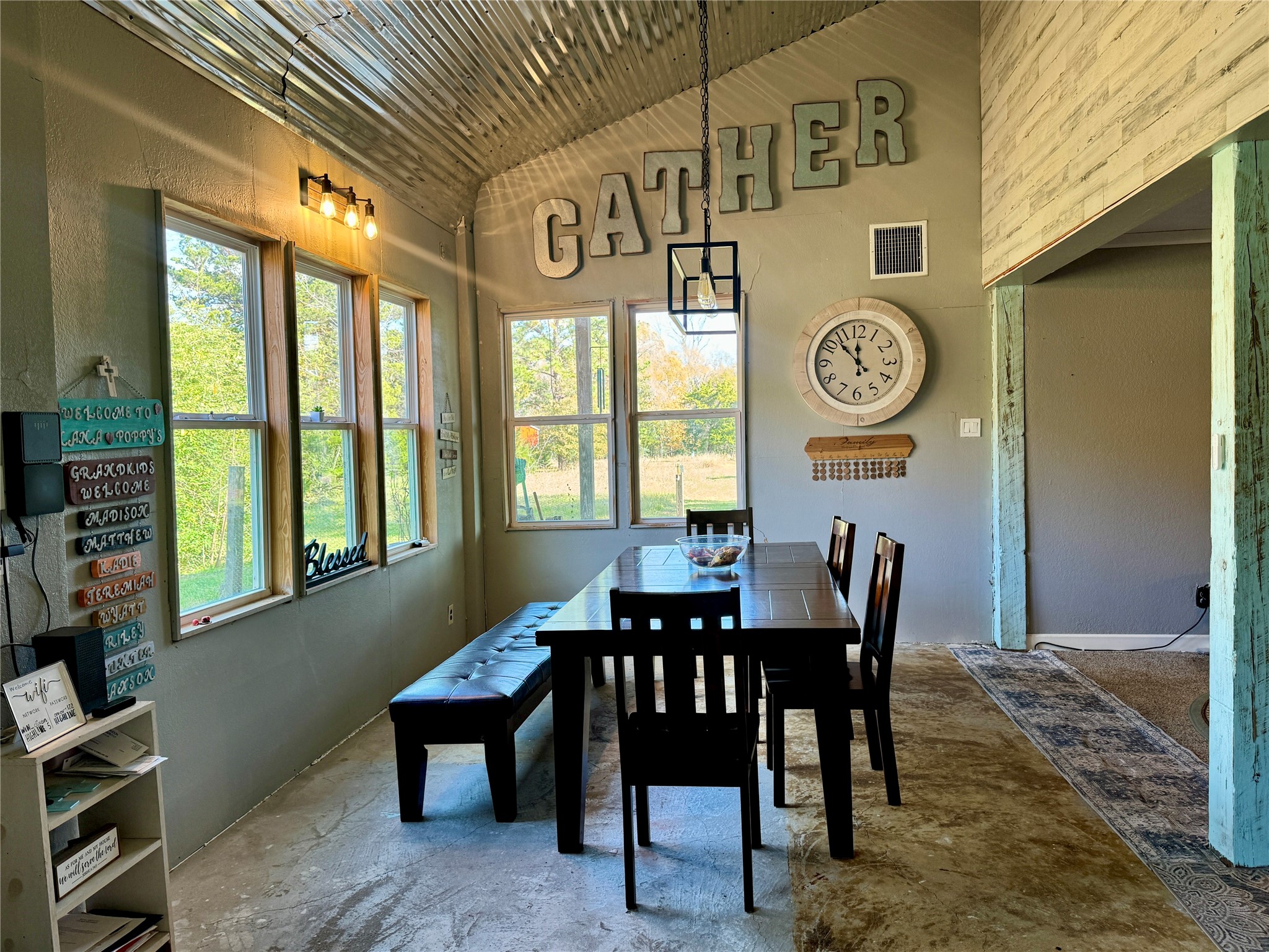 307 Deerwood Drive Trinity, TX 75862 - Photo 7 of 27 Kitchen and dining over look the pond