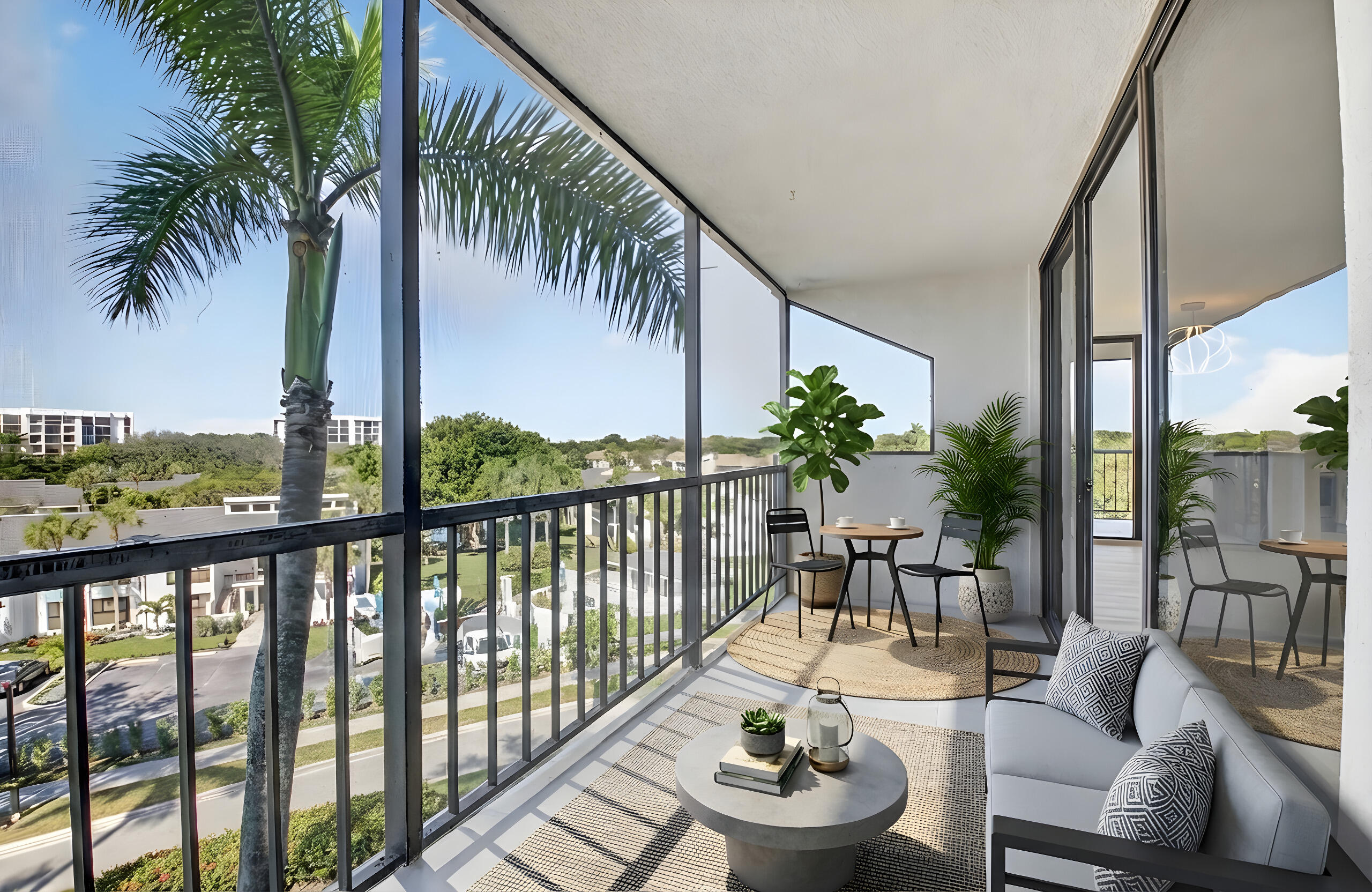 7738 Lakeside Boulevard, Unit 352 Boca Raton, FL 33434 - Photo 11 of 60 Staged Outdoor patio