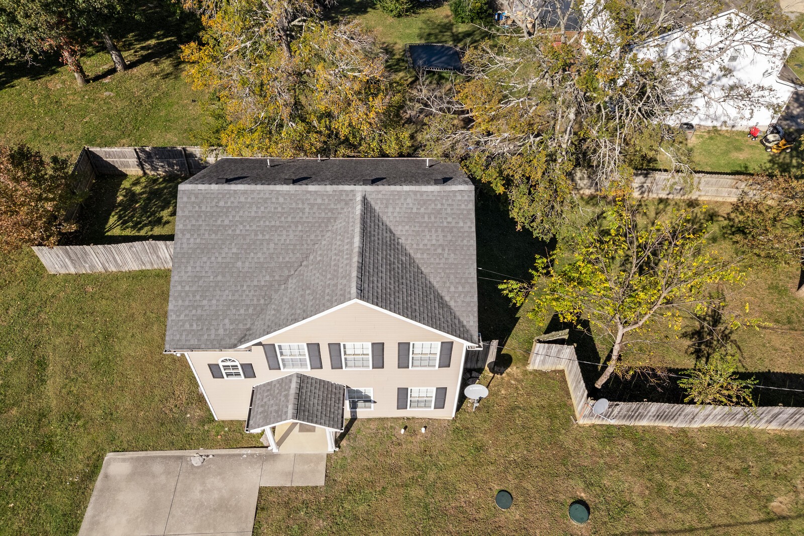 1413 Fall Parkway Murfreesboro, TN 37129 - Photo 39 of 48 an aerial view of a house with a yard