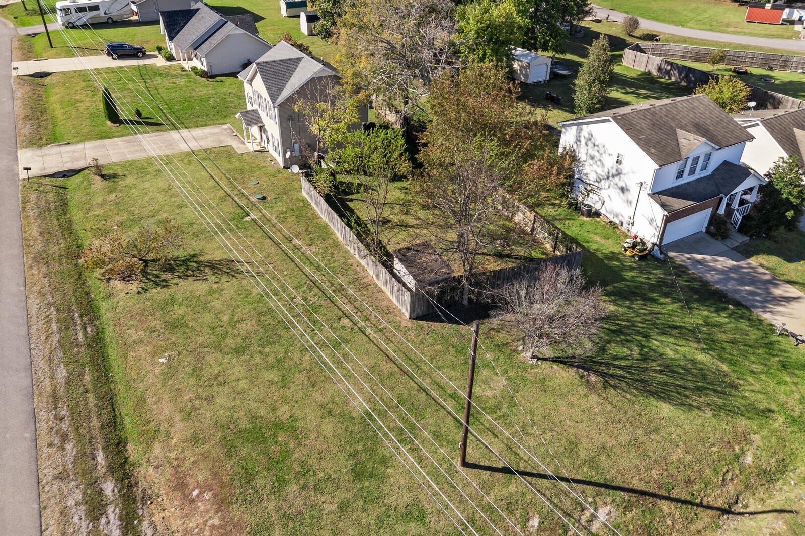 1413 Fall Parkway Murfreesboro, TN 37129 - Photo 42 of 51 an aerial view of residential house with outdoor space