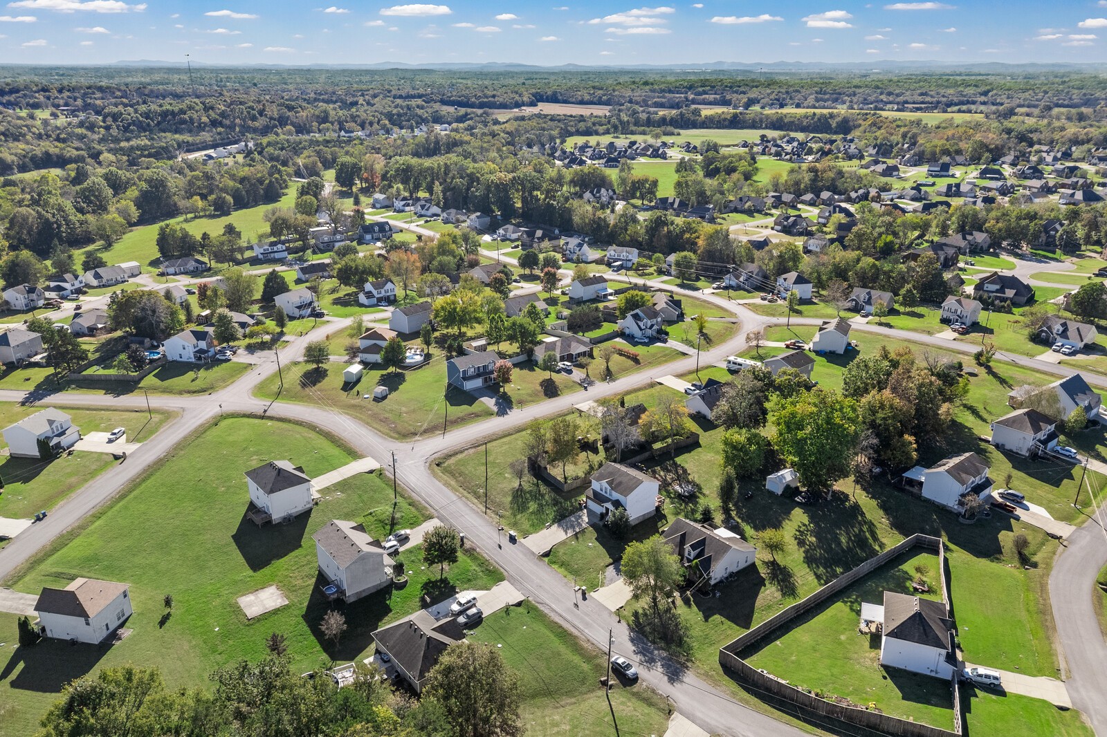 1413 Fall Parkway Murfreesboro, TN 37129 - Photo 45 of 48 an aerial view of a city