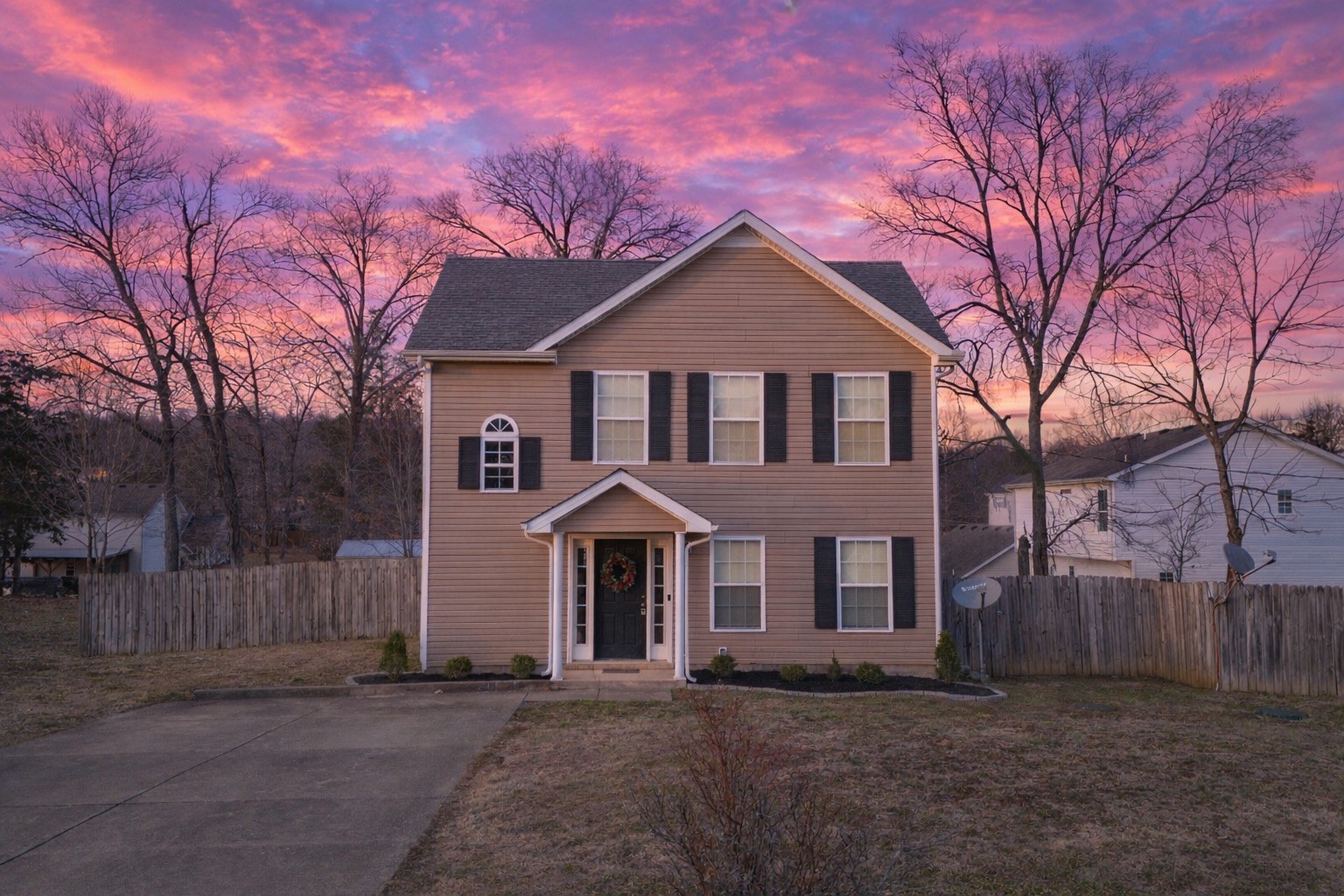 1413 Fall Parkway Murfreesboro, TN 37129 - Photo 50 of 51 a front view of a house with a yard
