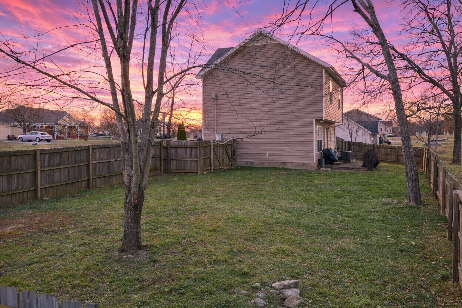 1413 Fall Parkway Murfreesboro, TN 37129 - Photo 51 of 51 a backyard of a house with lots of green space