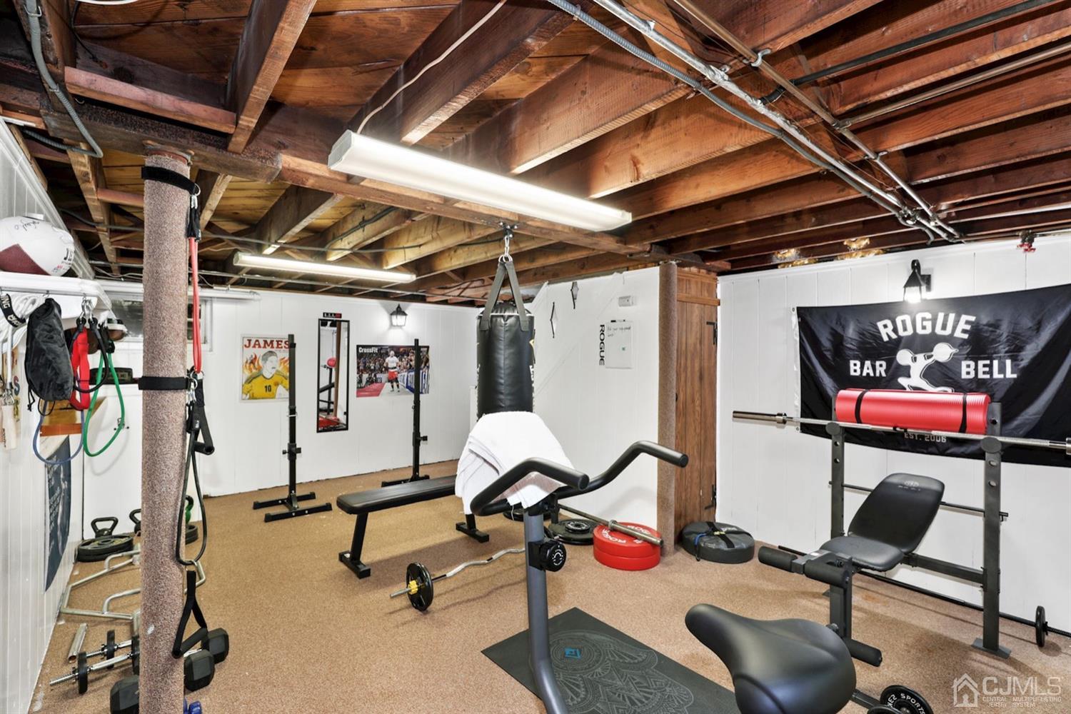 13 Edgewood Road Linden, NJ 07036 - Photo 14 of 14 a view of a room with gym equipment
