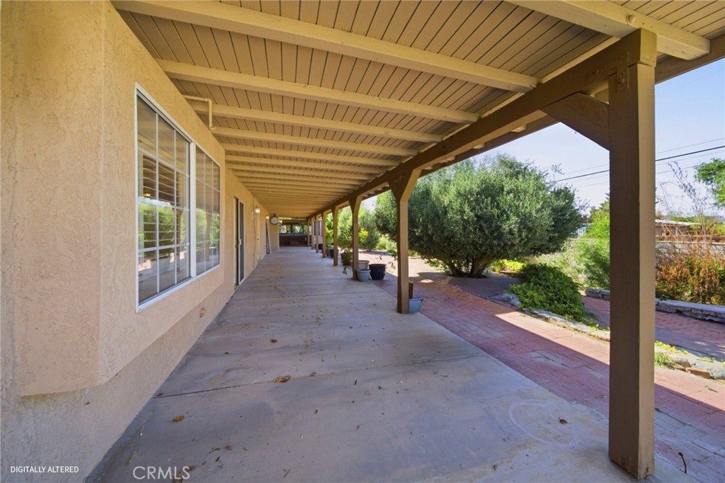 19670 Tonkawan Road Apple Valley, CA 92307 - Photo 52 of 70 Fully Covered Patio Towards the Arizona Rm