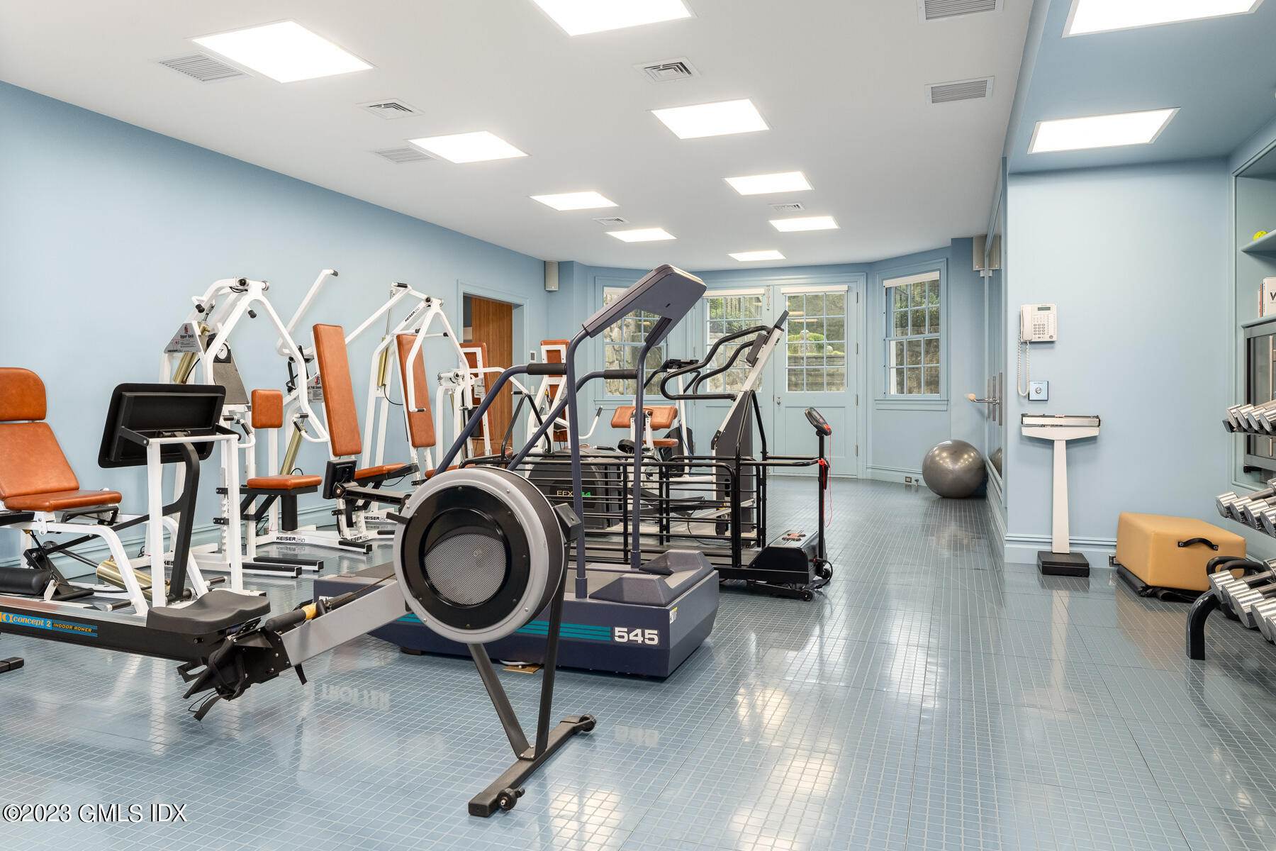 50 Dingletown Road Greenwich, CT 06830 - Photo 23 of 35 a view of a room with gym equipment