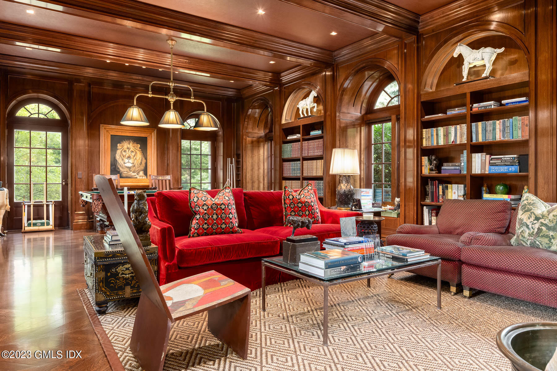 50 Dingletown Road Greenwich, CT 06830 - Photo 6 of 35 a living room with furniture and a floor to ceiling window or couch