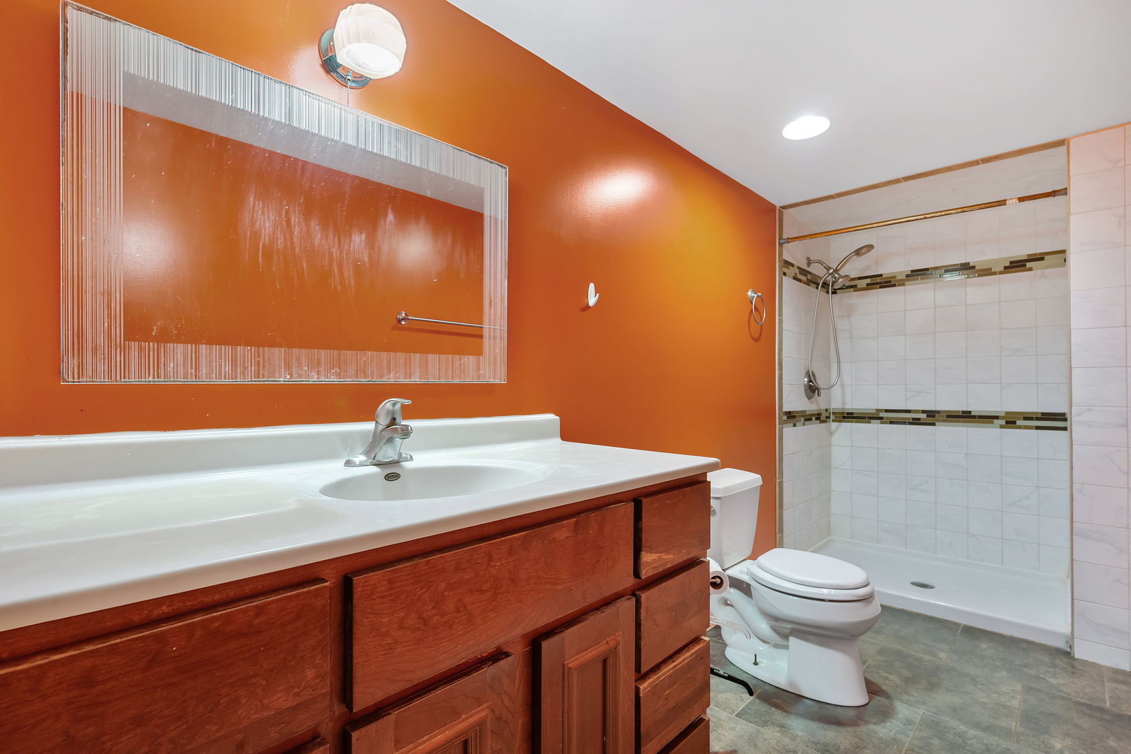 801 Eagle Creek Road Elwood, IL 60421 - Photo 15 of 17 a bathroom with a sink a toilet and shower