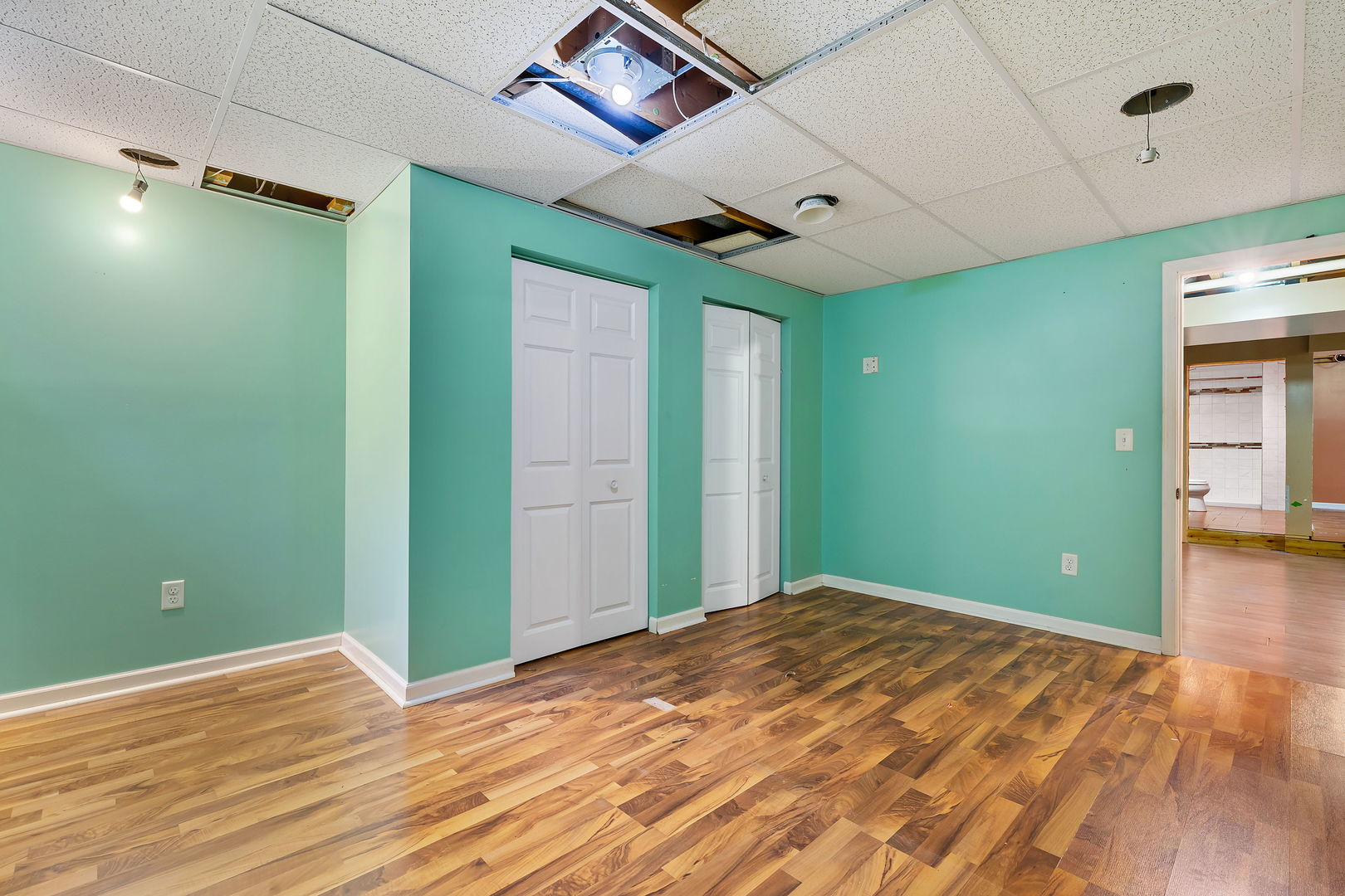 801 Eagle Creek Road Elwood, IL 60421 - Photo 16 of 17 a view of empty room with wooden floor
