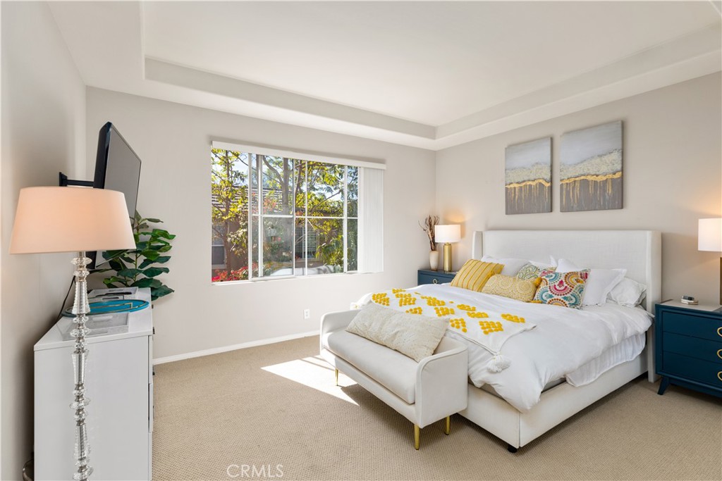 110 Lessay Newport Coast, CA 92657 - Photo 7 of 51 a bedroom with a bed and window