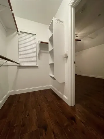 wooden floor in an empty room