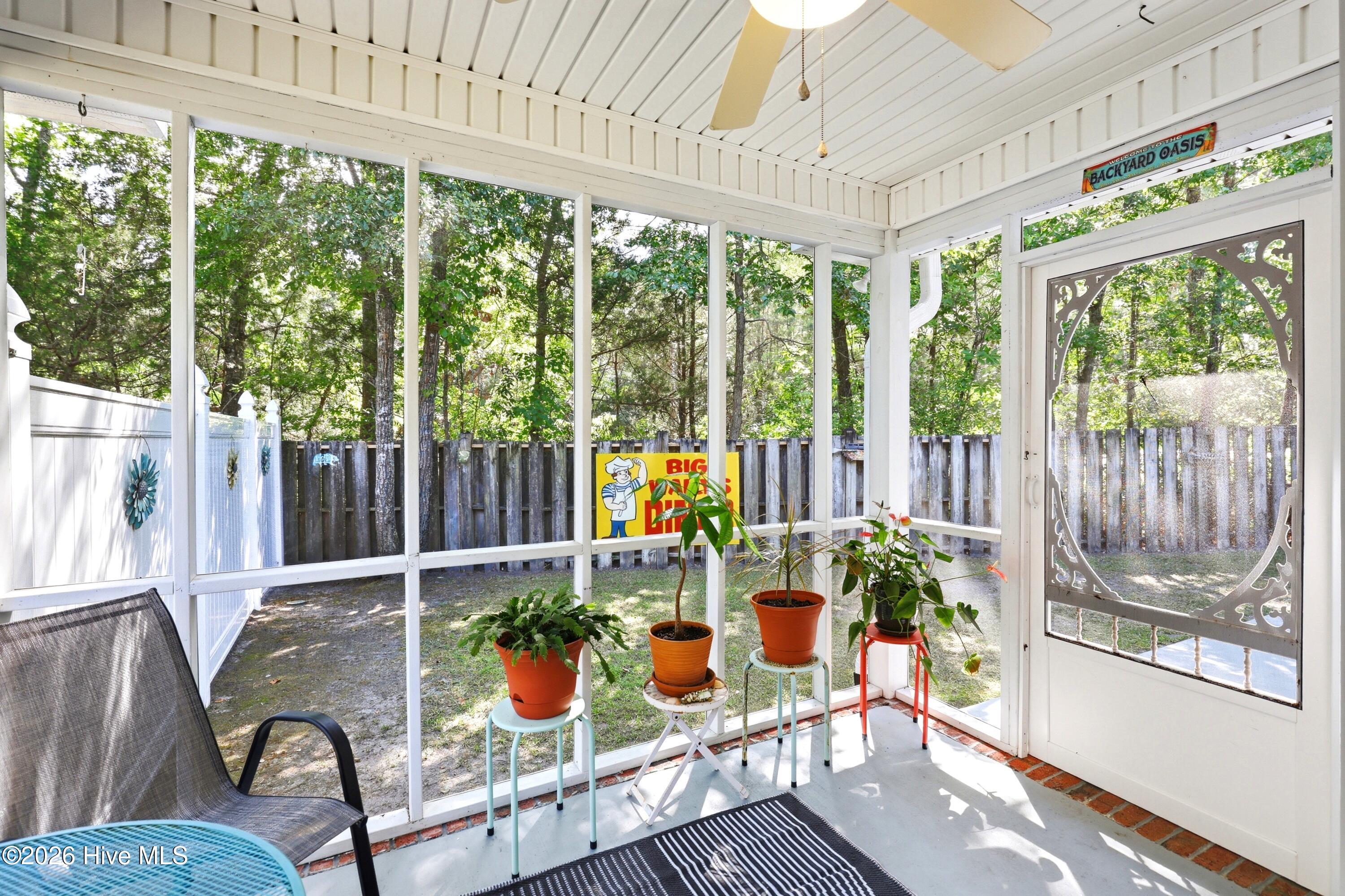 117 Cedar Tree Lane Southwest Calabash, NC 28467 - Photo 32 of 48 Screened patio.