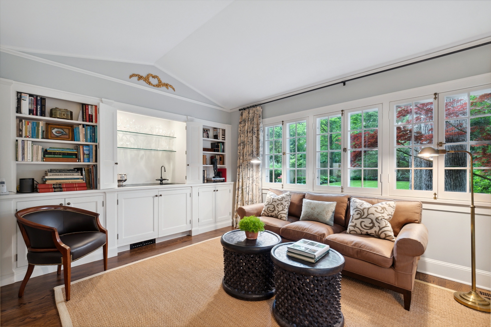460 Washington Road Lake Forest, IL 60045 - Photo 20 of 50 a living room with furniture and a large window