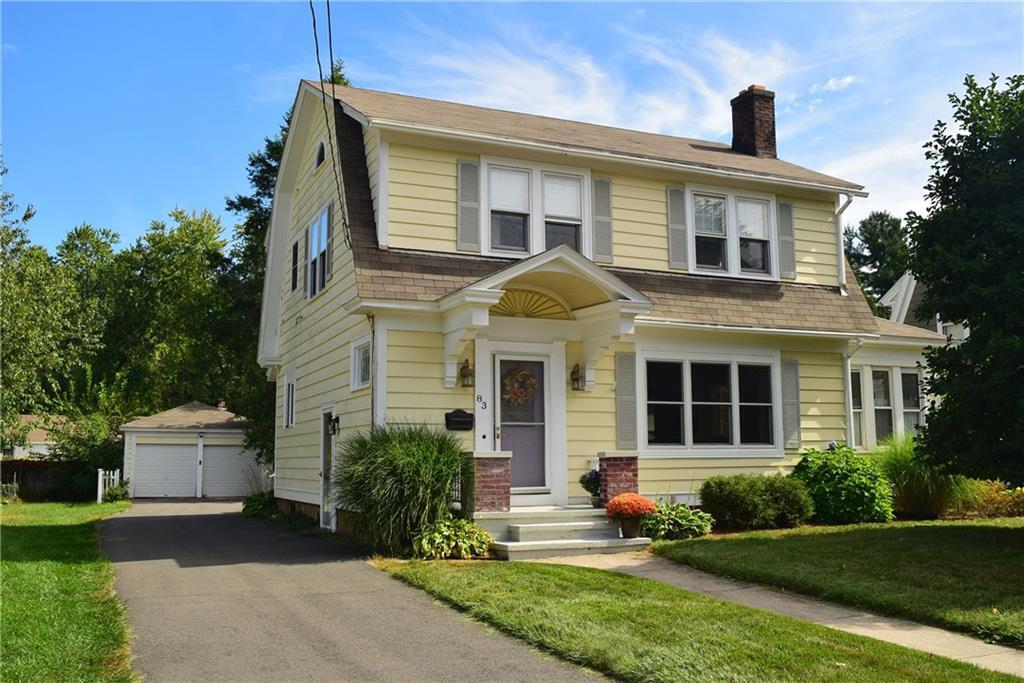 83 Hazelmere Road New Britain, CT 06053 - Photo 1 of 1 a front view of a house with garden