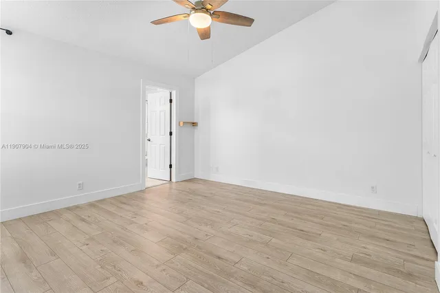wooden floor in an empty room