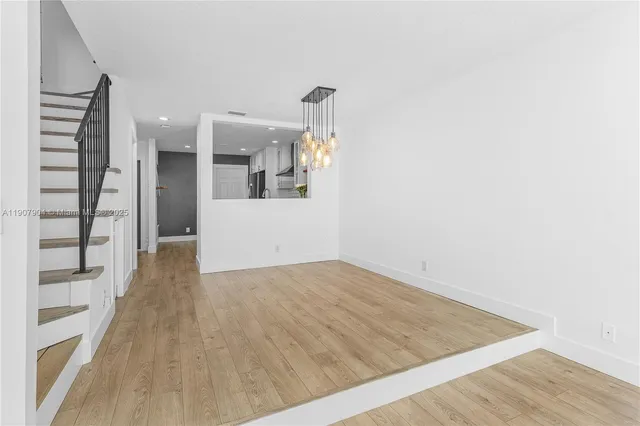 wooden floor in an empty room