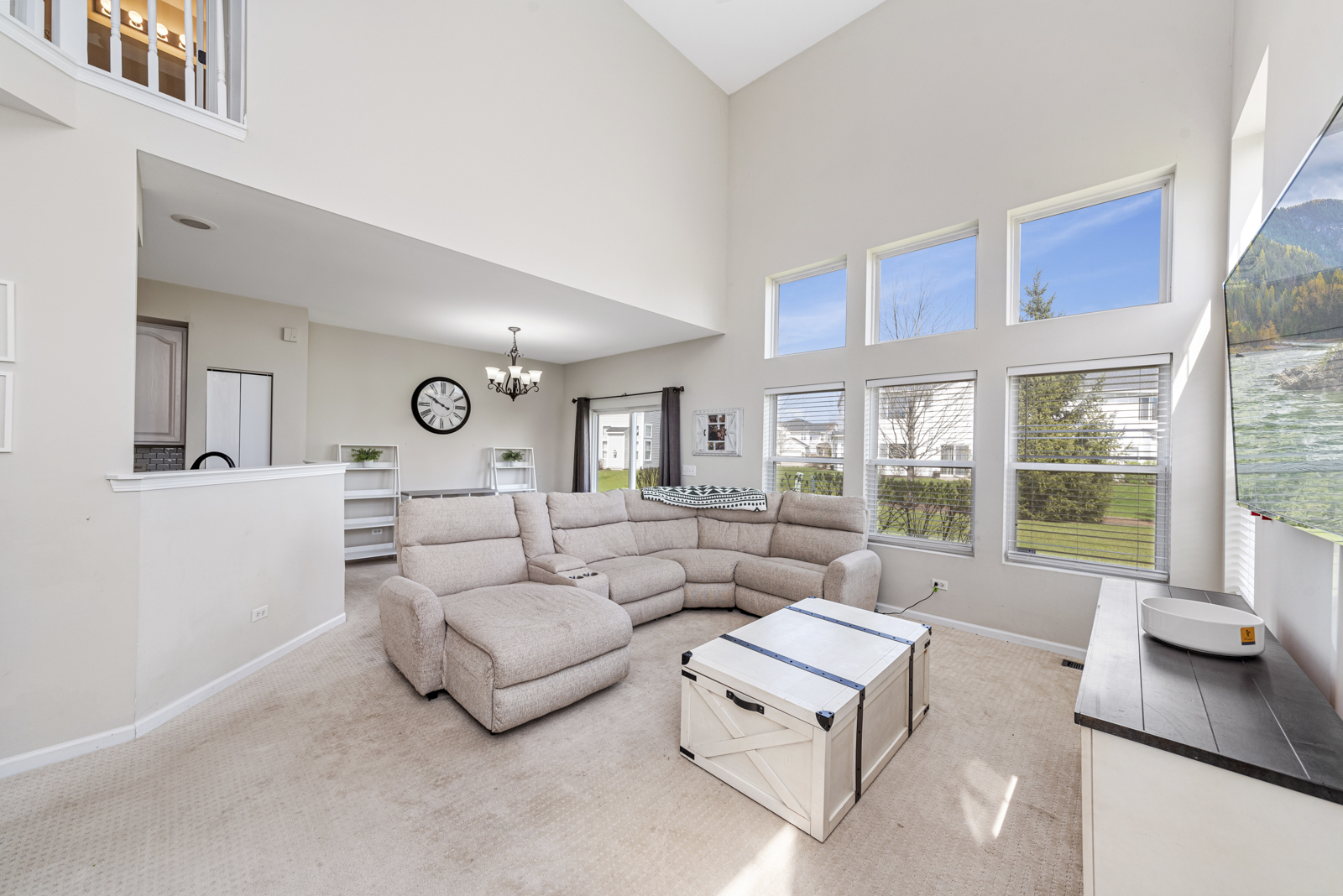 1020 Key Largo Drive Romeoville, IL 60446 - Photo 7 of 22 a living room with furniture and a large window