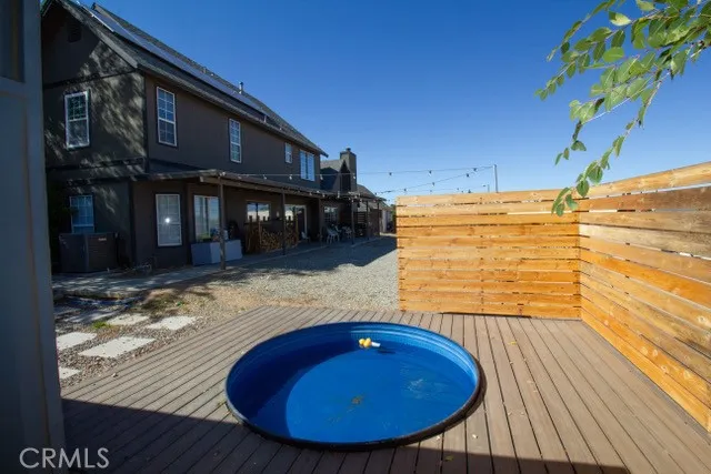 a view of a house with sitting area and sitting area