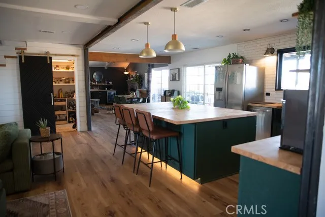 a view of closet area