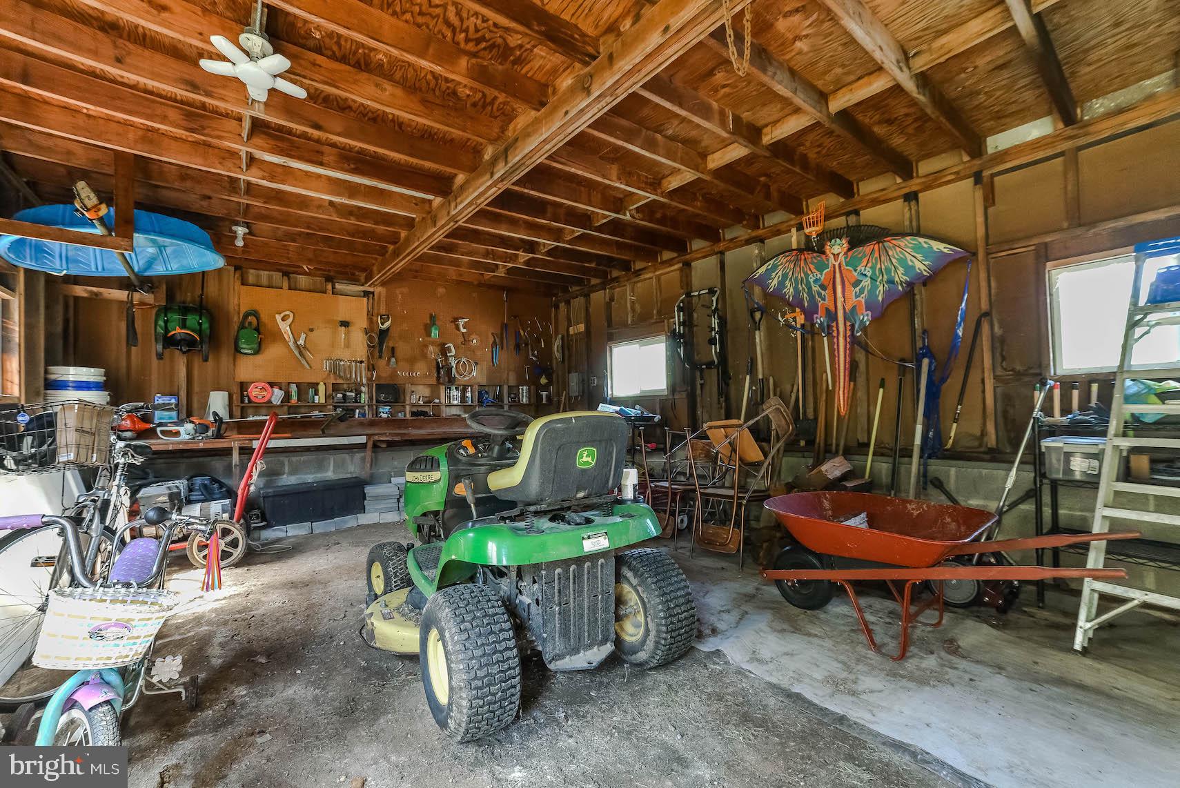 18315 Point Lookout Road Park Hall, MD 20667 - Photo 46 of 61 Inside of barn with plenty of storage!
