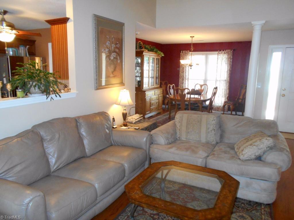 4301 Shade Tree Court High Point, NC 27265 - Photo 6 of 23 Pass-through from kitchen to living room is great for entertaining