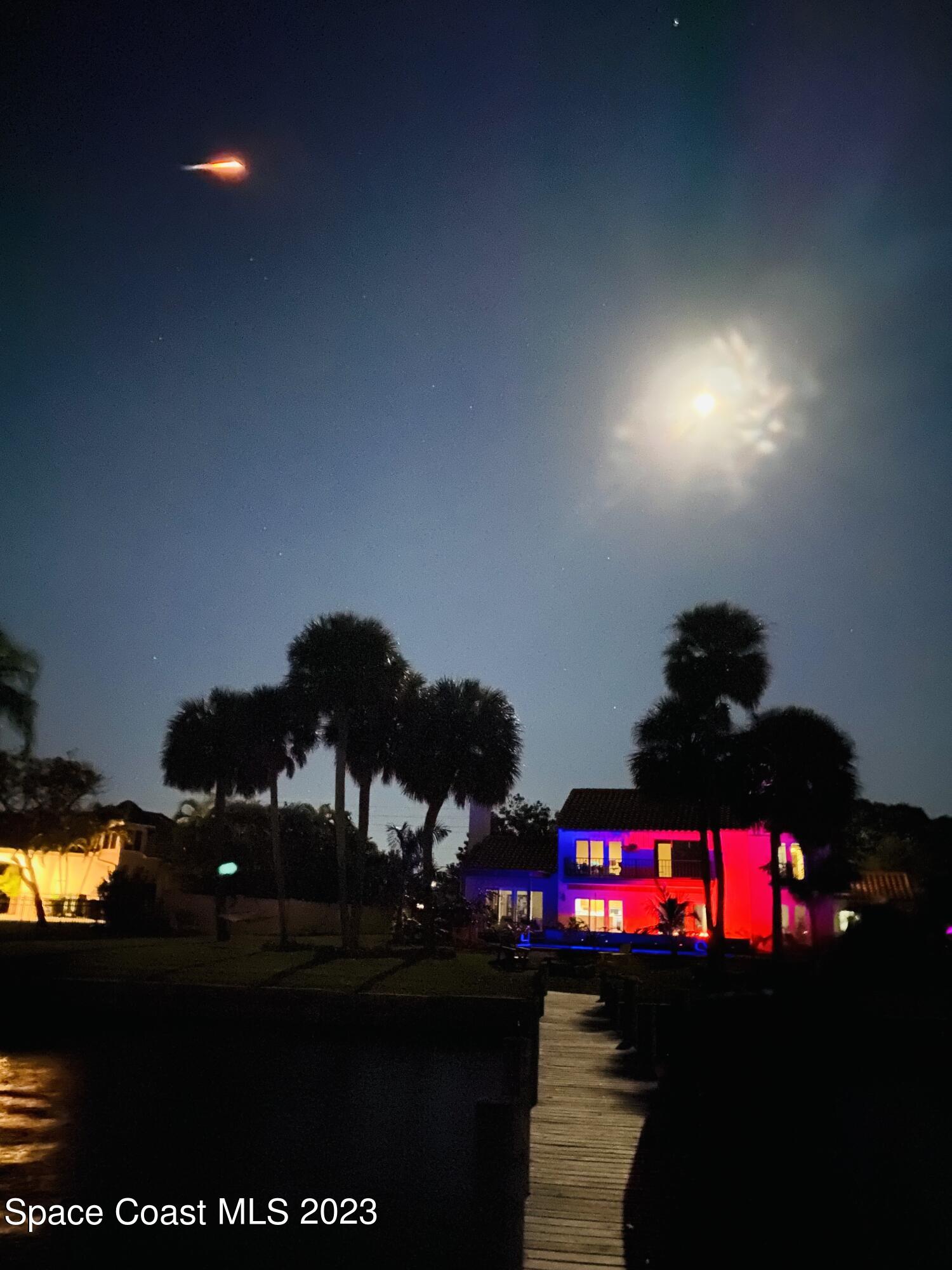 2230 North Riverside Drive Indialantic, FL 32903 - Photo 62 of 73 Night Rocket Launch
