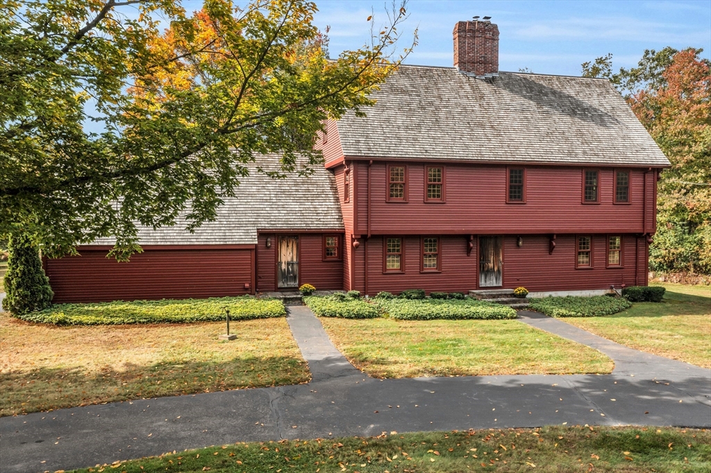 286 Old Bay Road Bolton, MA 01740 - Photo 1 of 37 a view of a house with a yard