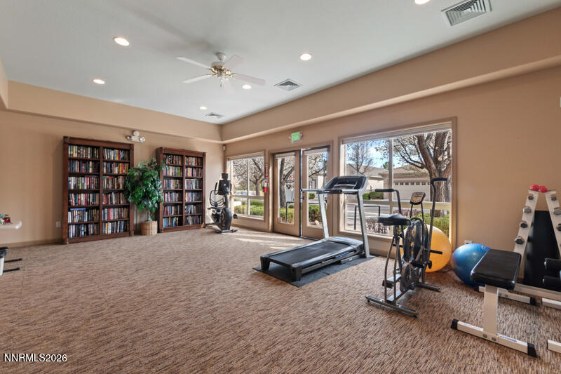 403 Sierra Leaf Circle Reno, NV 89511 - Photo 24 of 25 a view of a room with gym equipment