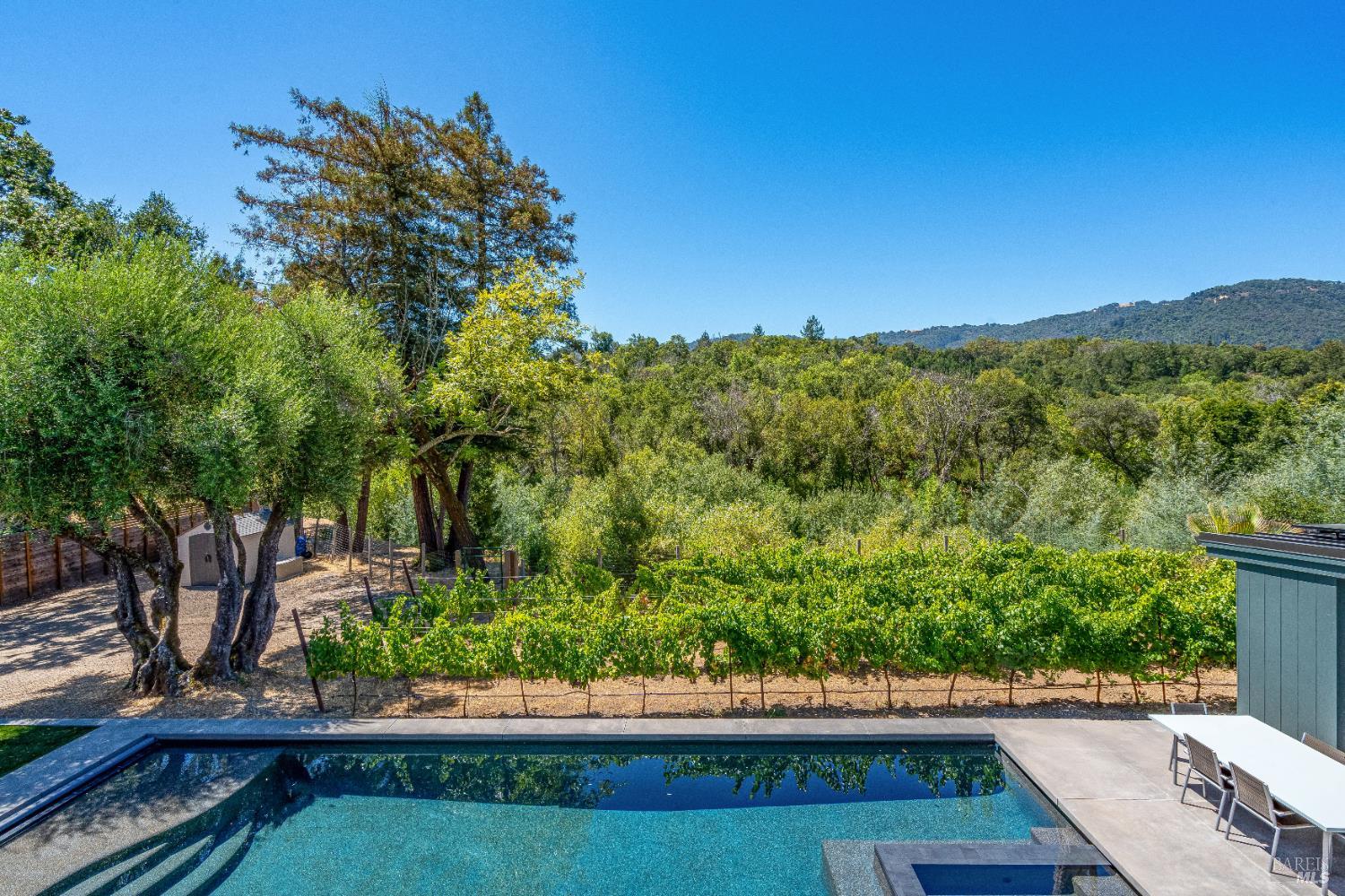 4920 Warm Springs Road Glen Ellen, CA 95442 - Photo 9 of 50 View to Sonoma Mountain from great room.