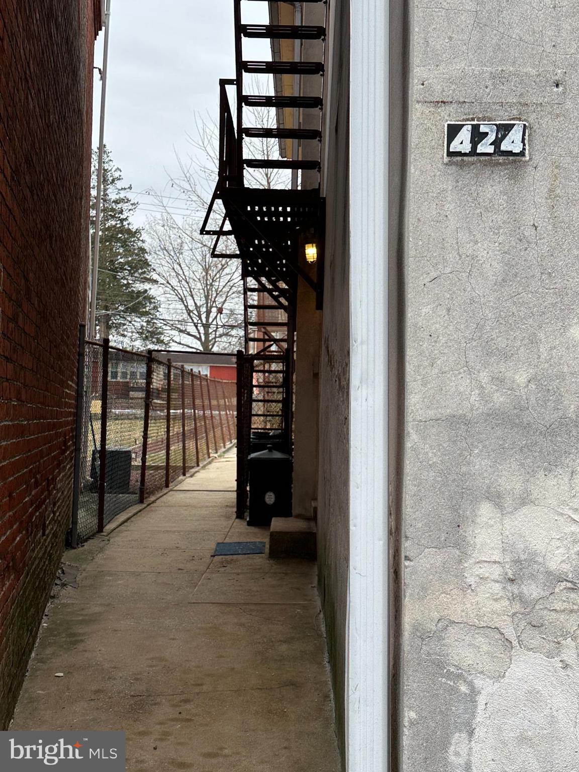a view of water heater room