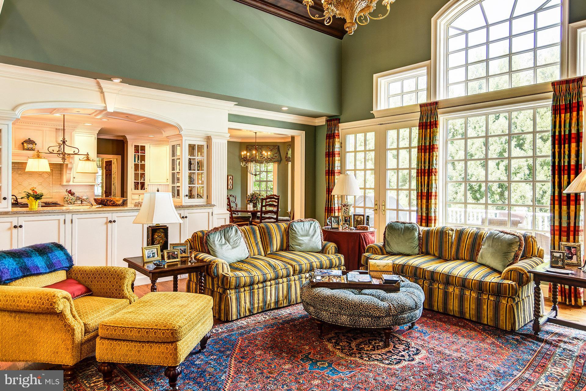 135 Winding Way Haddonfield, NJ 08033 - Photo 26 of 100 a living room with furniture and a large window