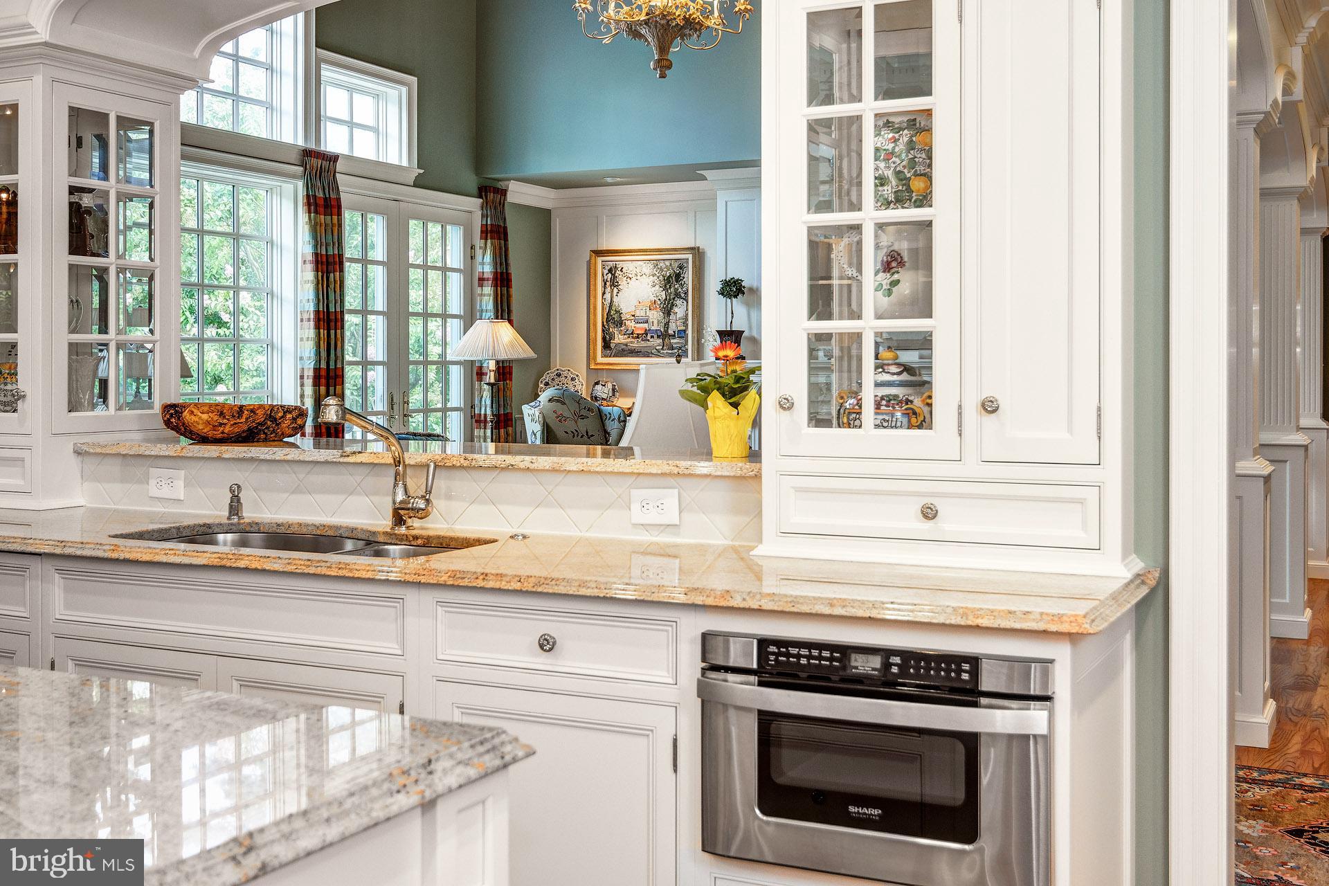 135 Winding Way Haddonfield, NJ 08033 - Photo 31 of 100 a kitchen with stainless steel appliances granite countertop a stove and a sink