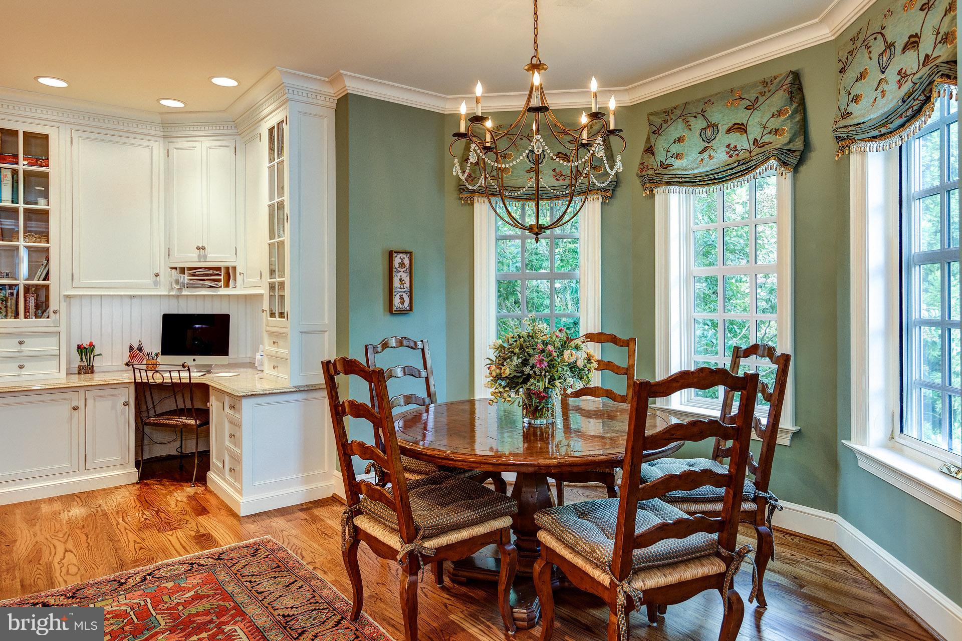 135 Winding Way Haddonfield, NJ 08033 - Photo 36 of 100 a view of a dining room with furniture window and outside view