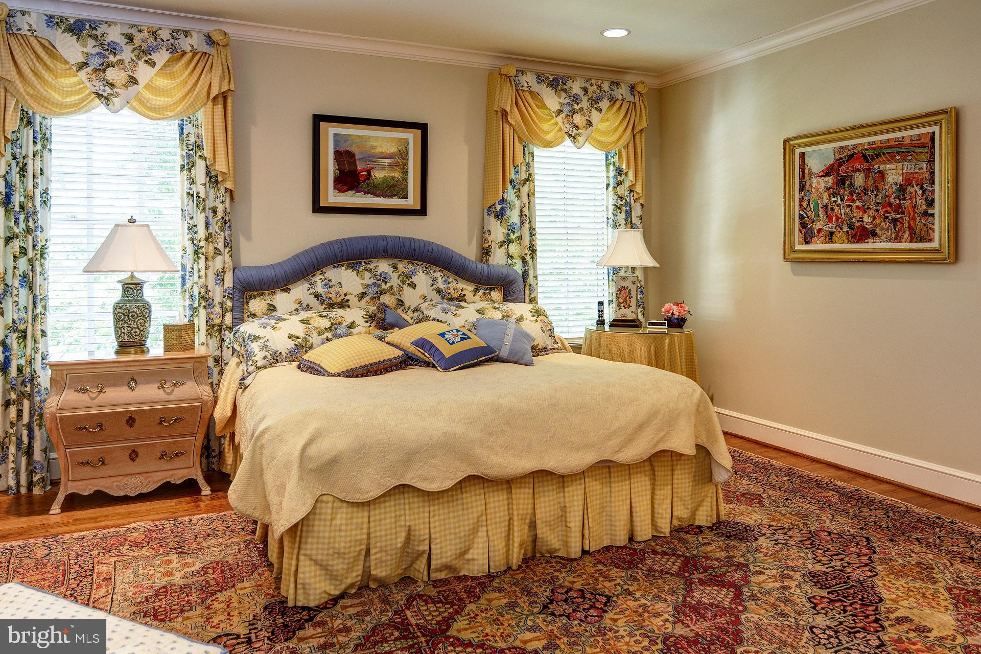 135 Winding Way Haddonfield, NJ 08033 - Photo 38 of 100 a bedroom with a bed and a window