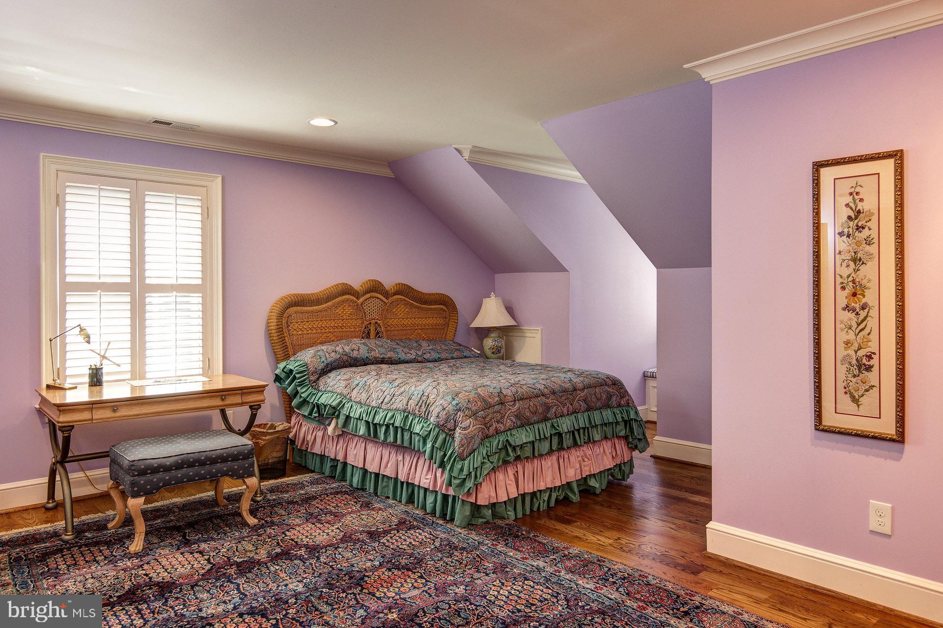 135 Winding Way Haddonfield, NJ 08033 - Photo 60 of 100 a bedroom with a bed chair and a window