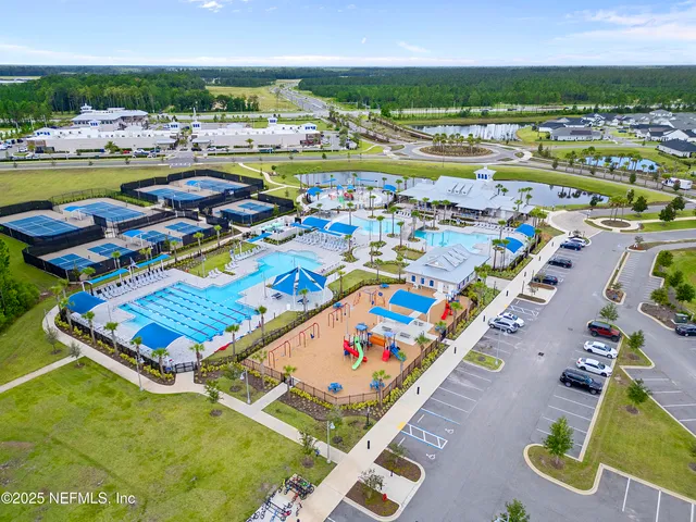 a front view of a building