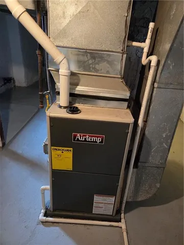 a view of water heater room